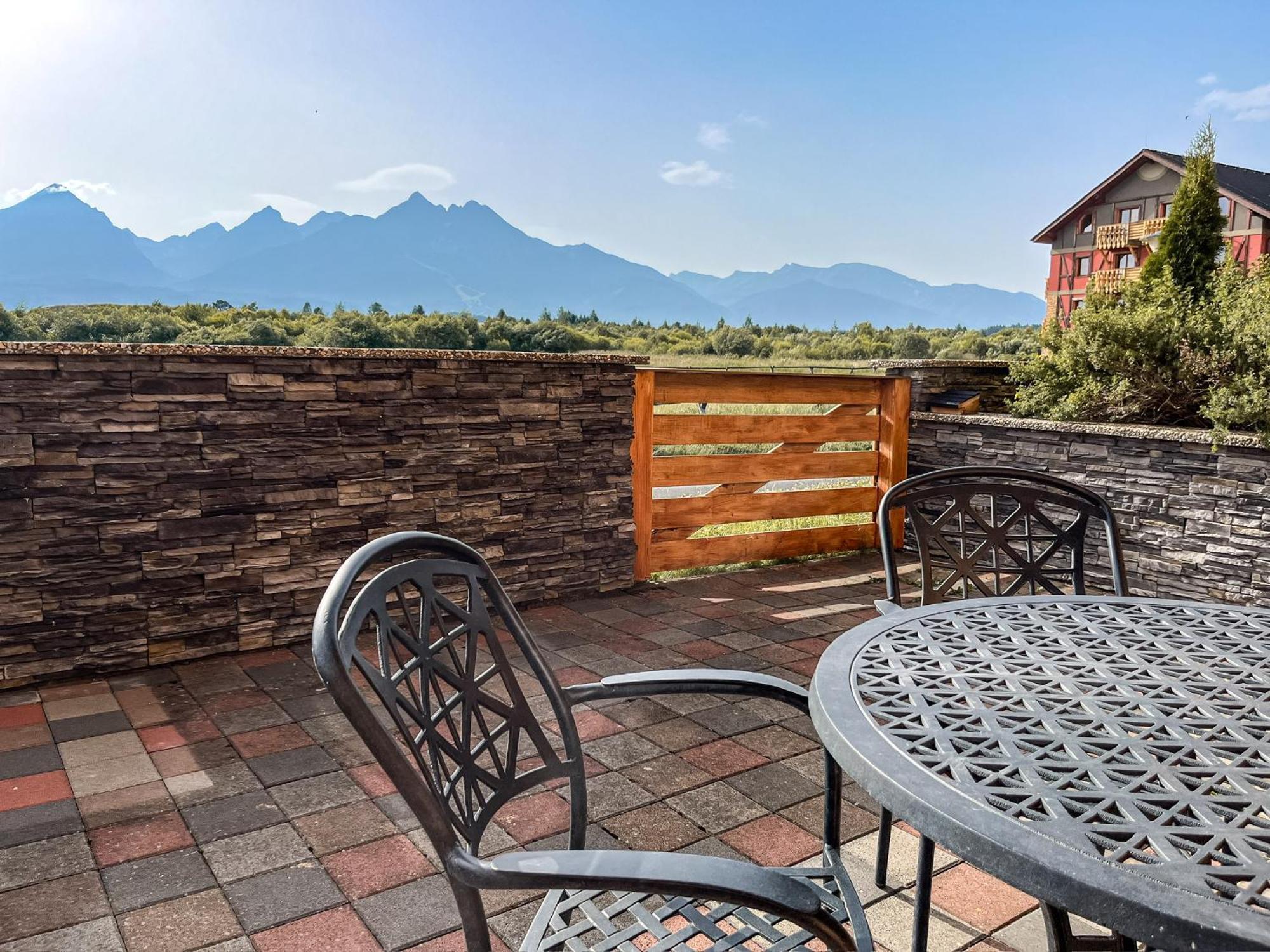 Tri Stity Apartment With Tatra View Terrace Vel'ka Lomnica Buitenkant foto